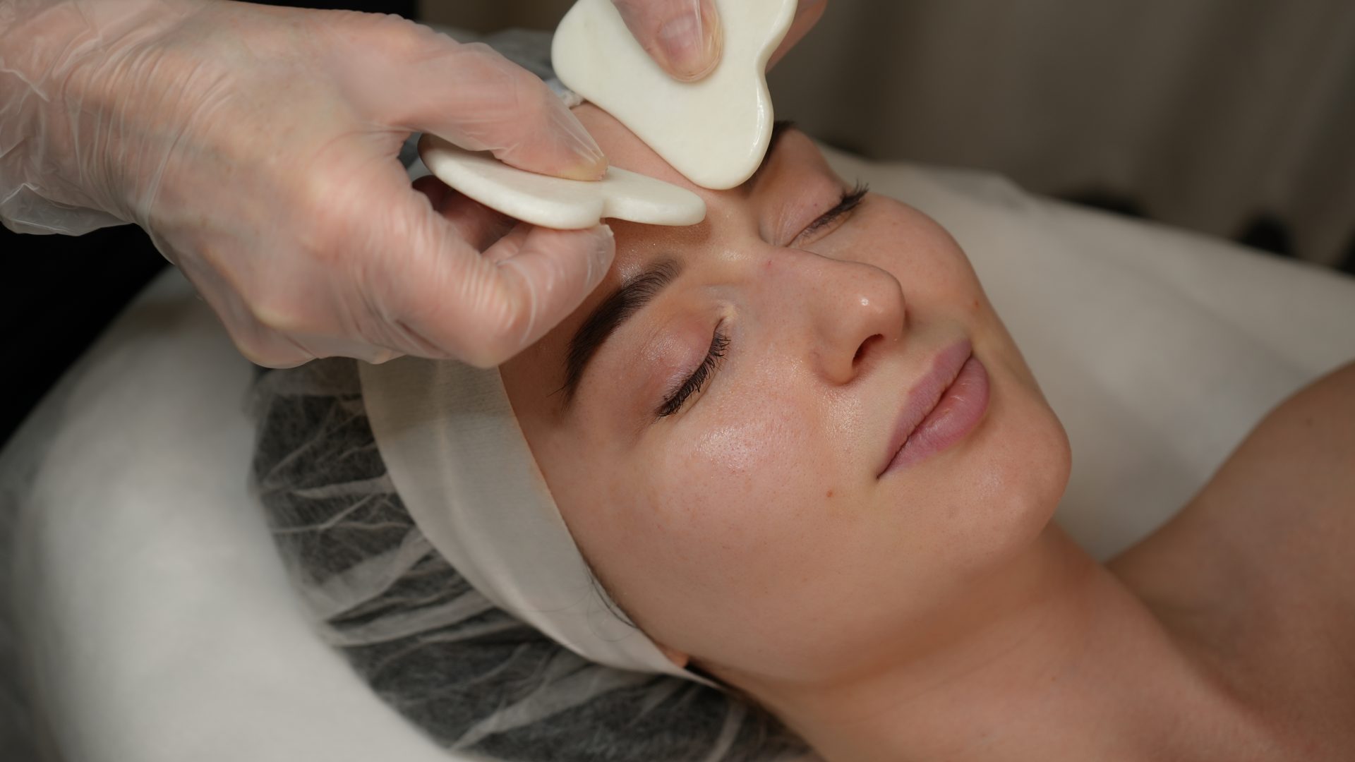 SET SPA-Facelift-Massage mit Gua Sha x 10